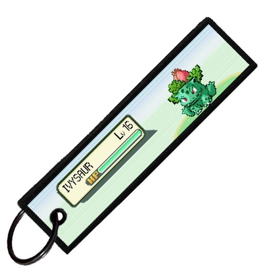 "IVYSAUR BATTLE ENCOUNTER" CUSTOM KEY TAG
