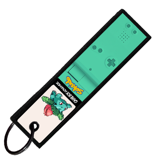 "IVYSAUR GAMEBOY" CUSTOM KEY TAG