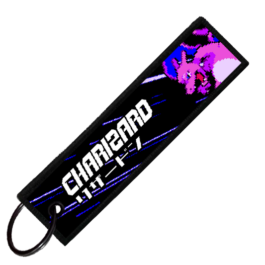 "JAPANESE CHARIZARD" CUSTOM KEY TAG