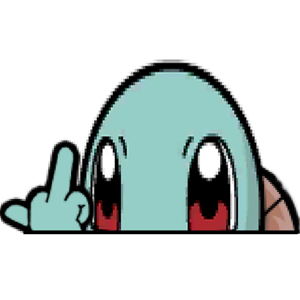 "SQUIRTLE HEAD" WINDOW PEEKER