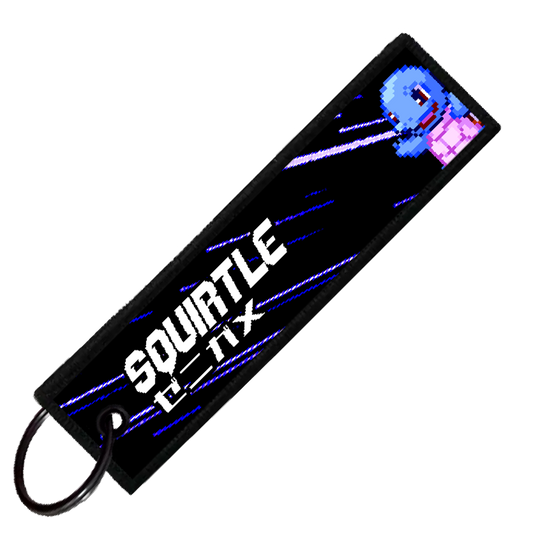 "JAPANESE SQUIRTLE" CUSTOM KEY TAG