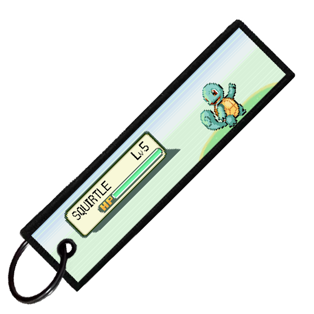 "SQUIRTLE BATTLE ENCOUNTER" CUSTOM KEY TAG