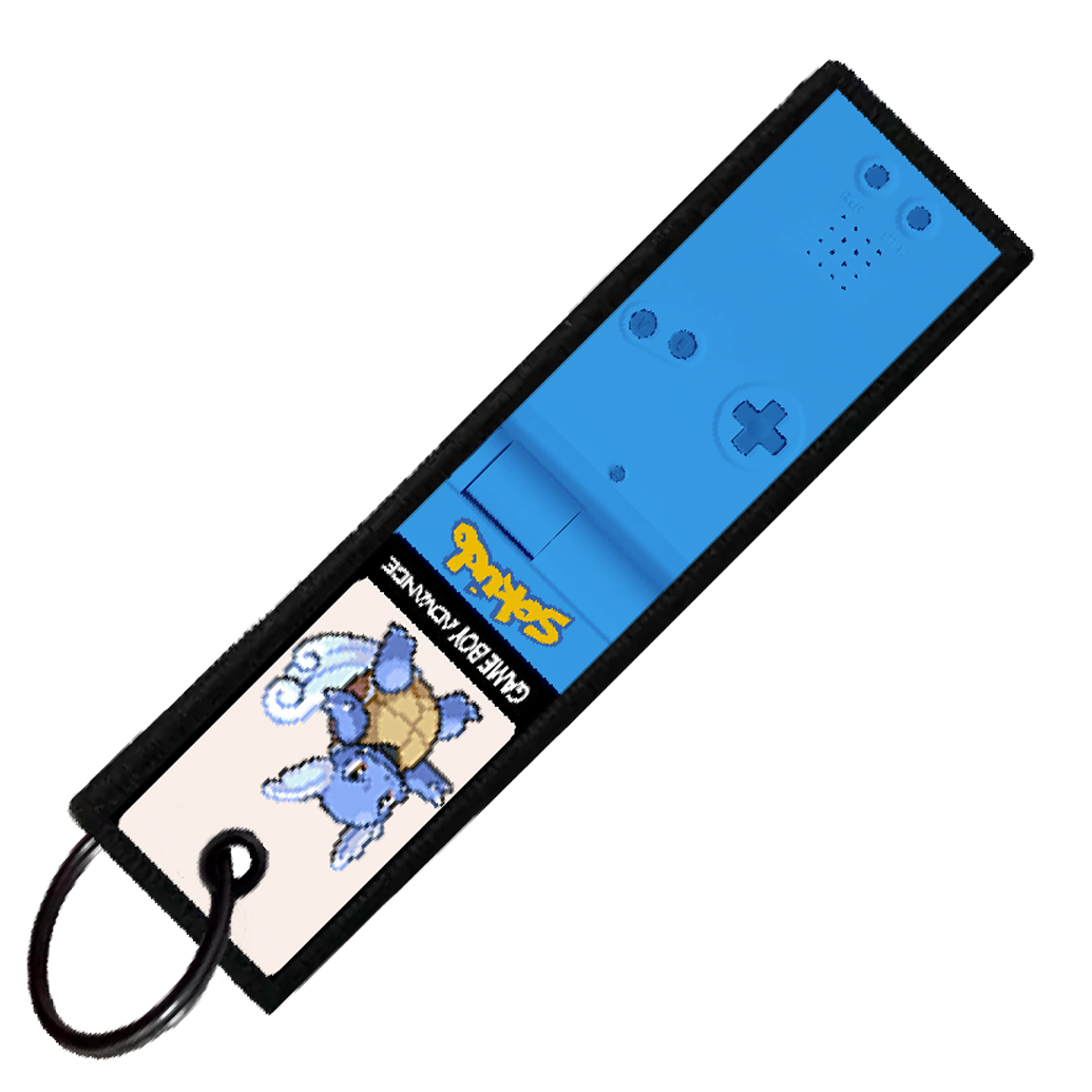 "WARTORTLE GAMEBOY" CUSTOM KEY TAG
