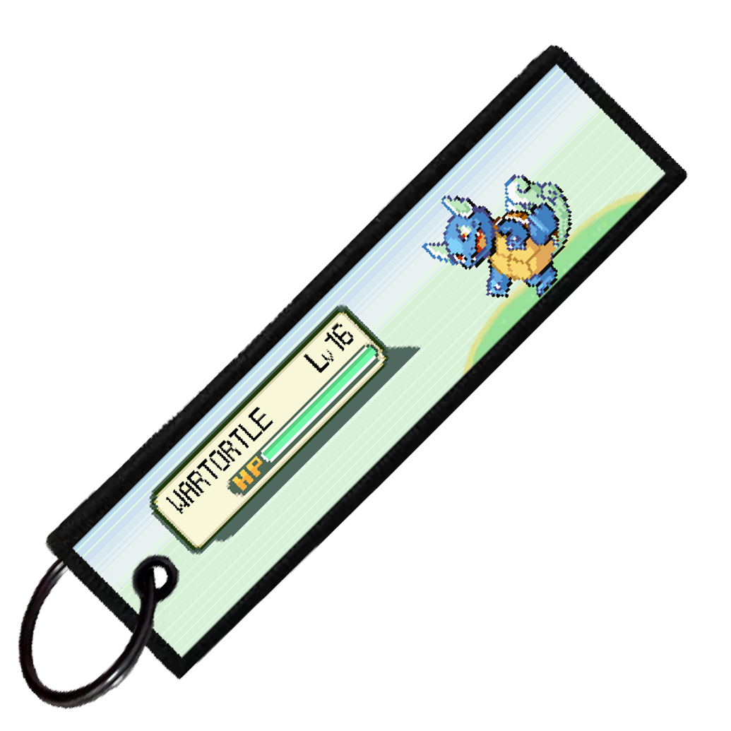 "WARTORTLE BATTLE ENCOUNTER" CUSTOM KEY TAG
