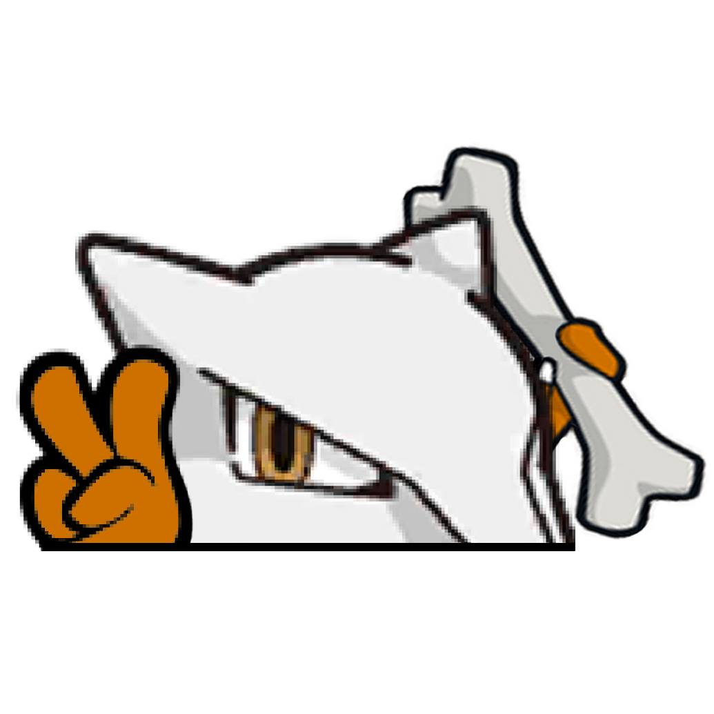 "MAROWAK HEAD" WINDOW PEEKER