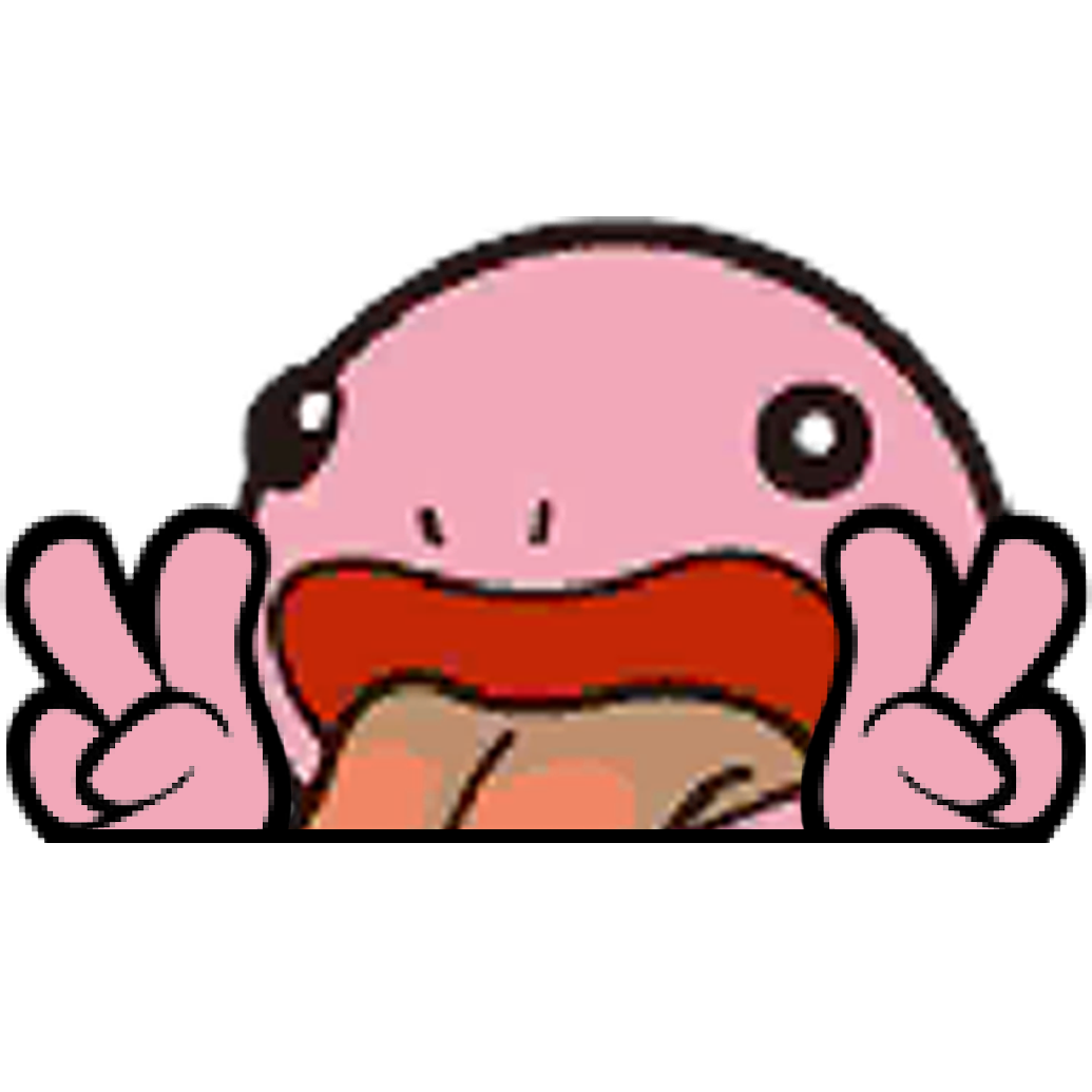 "LICKITUNG HEAD" WINDOW PEEKER