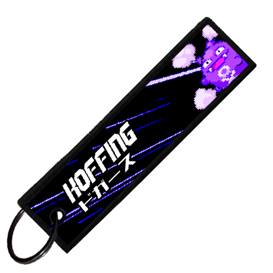 "JAPANESE KOFFING" CUSTOM KEY TAG