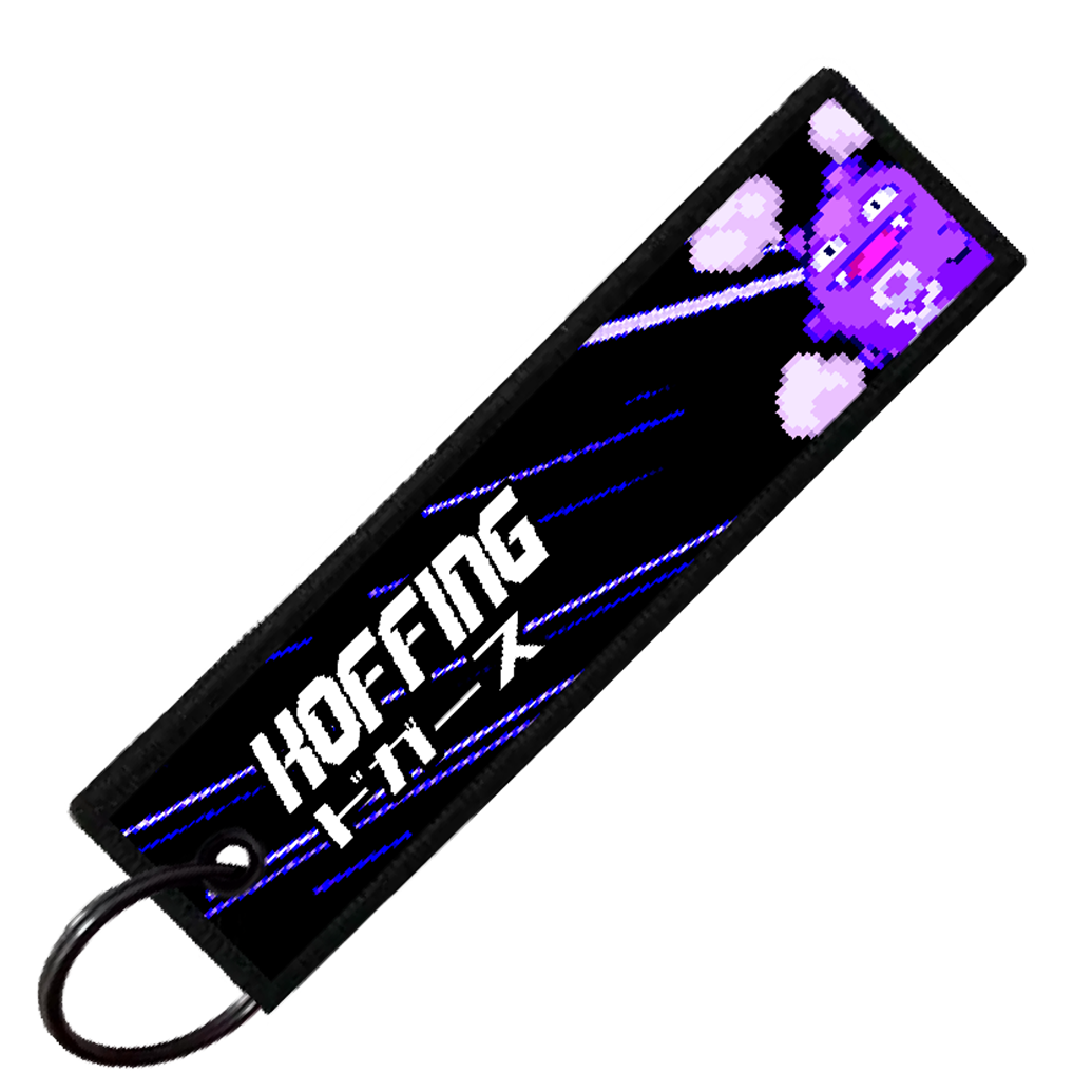 "JAPANESE KOFFING" CUSTOM KEY TAG