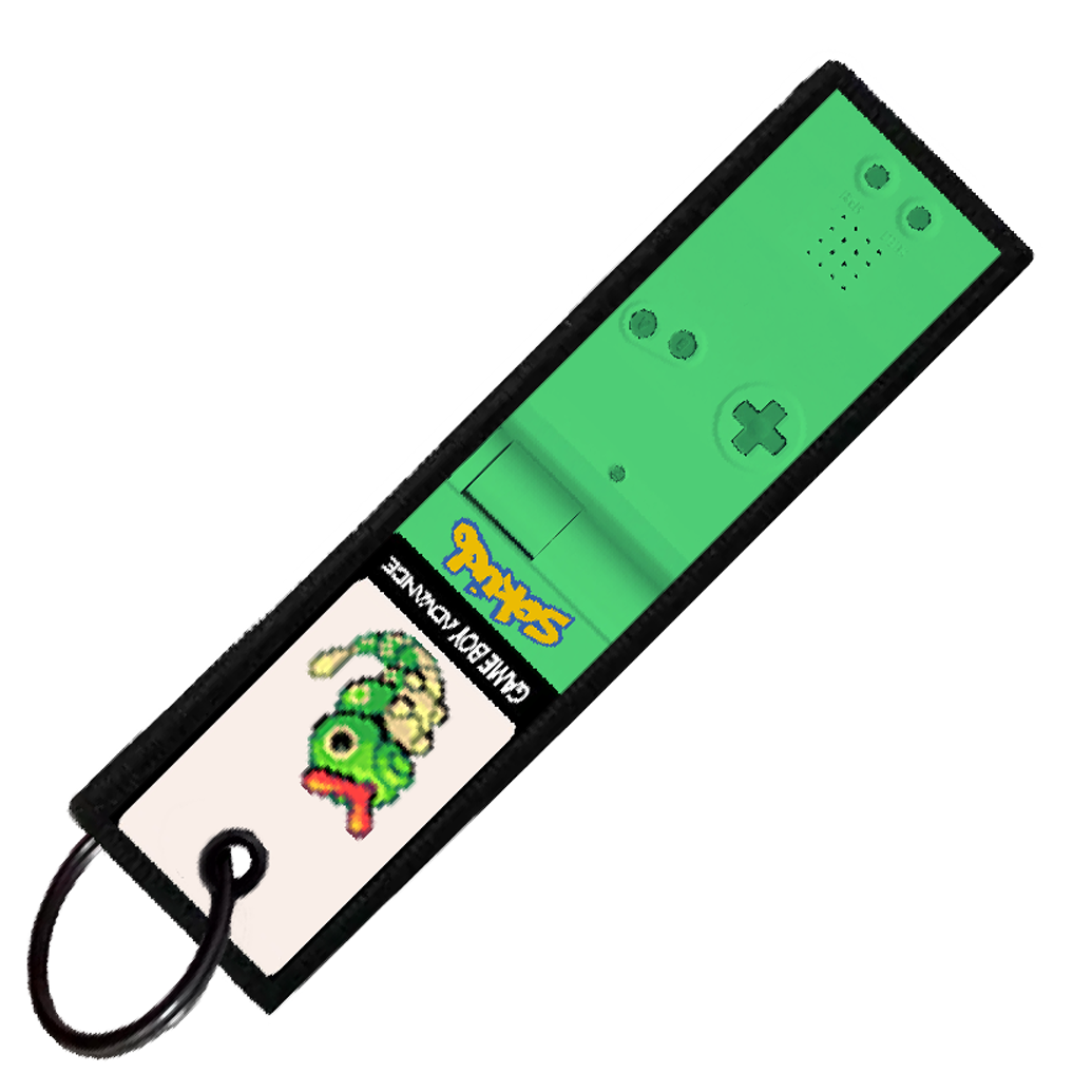 "CATERPIE GAMEBOY" CUSTOM KEY TAG