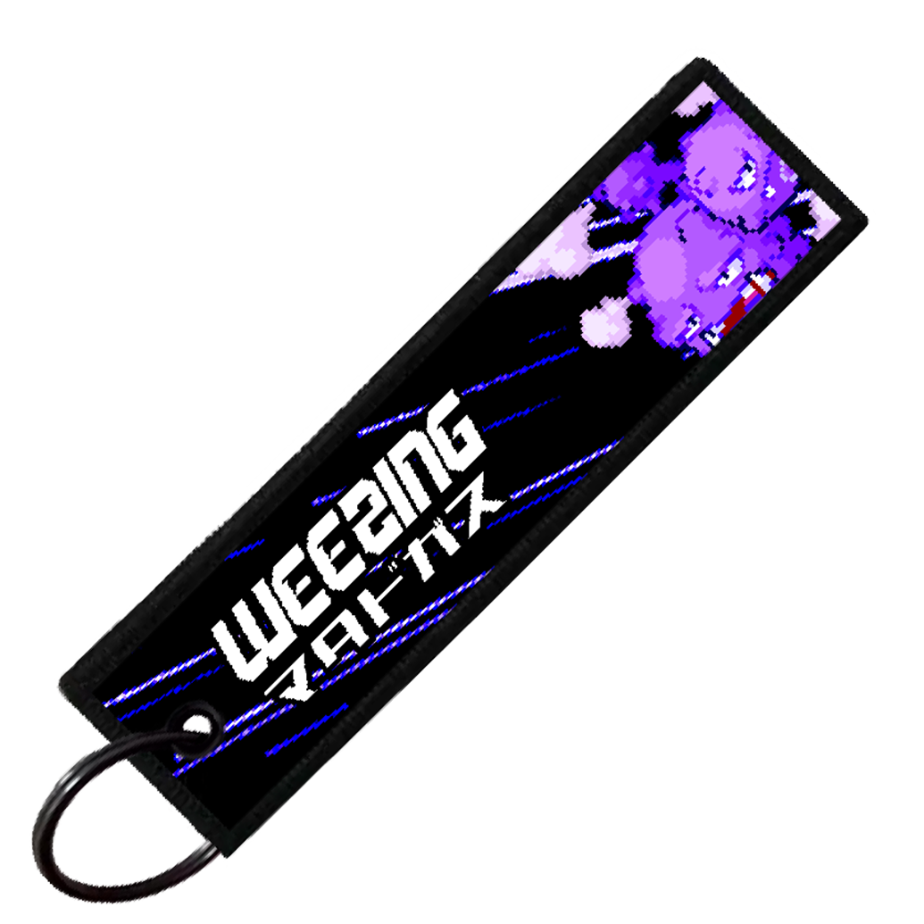 "JAPANESE WEEZING" CUSTOM KEY TAG