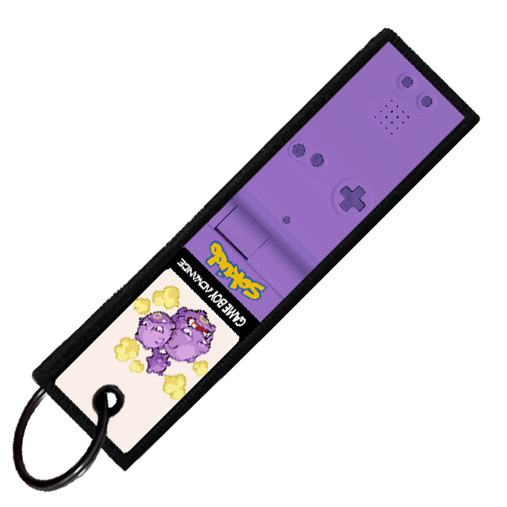 "WEEZING GAMEBOY" CUSTOM KEY TAG