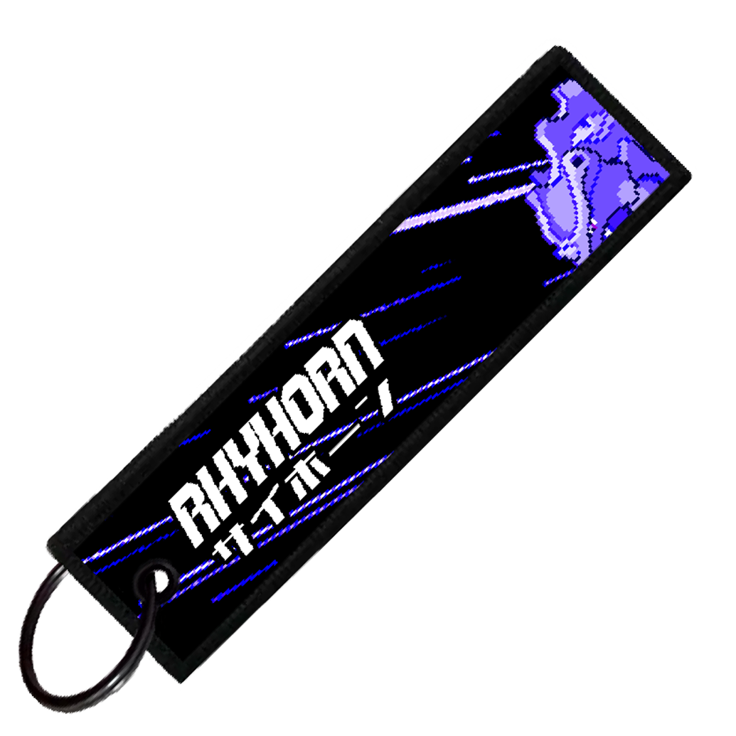 "JAPANESE RHYHORN" CUSTOM KEY TAG