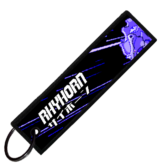 "JAPANESE RHYHORN" CUSTOM KEY TAG