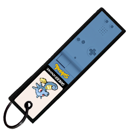 "HORSEA GAMEBOY" CUSTOM KEY TAG
