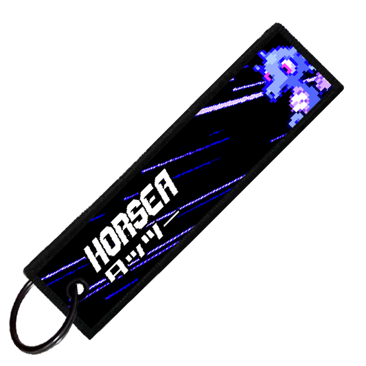 "JAPANESE HORSEA" CUSTOM KEY TAG