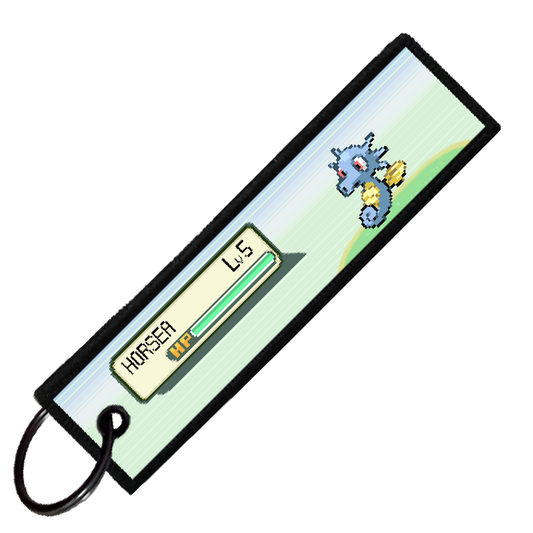 "HORSEA BATTLE ENCOUNTER" CUSTOM KEY TAG