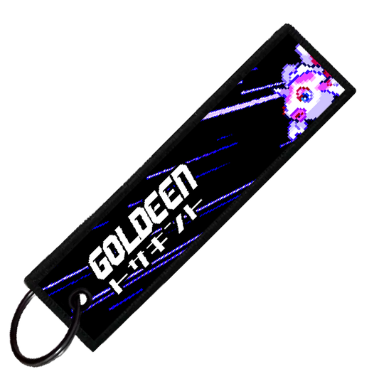 "JAPANESE GOLDEEN" CUSTOM KEY TAG