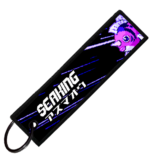 "JAPANESE SEAKING" CUSTOM KEY TAG