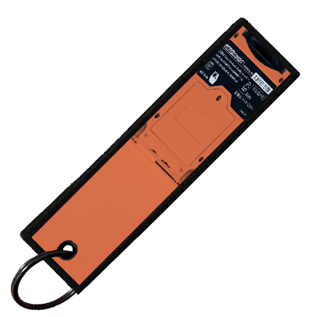 "SEAKING GAMEBOY" CUSTOM KEY TAG