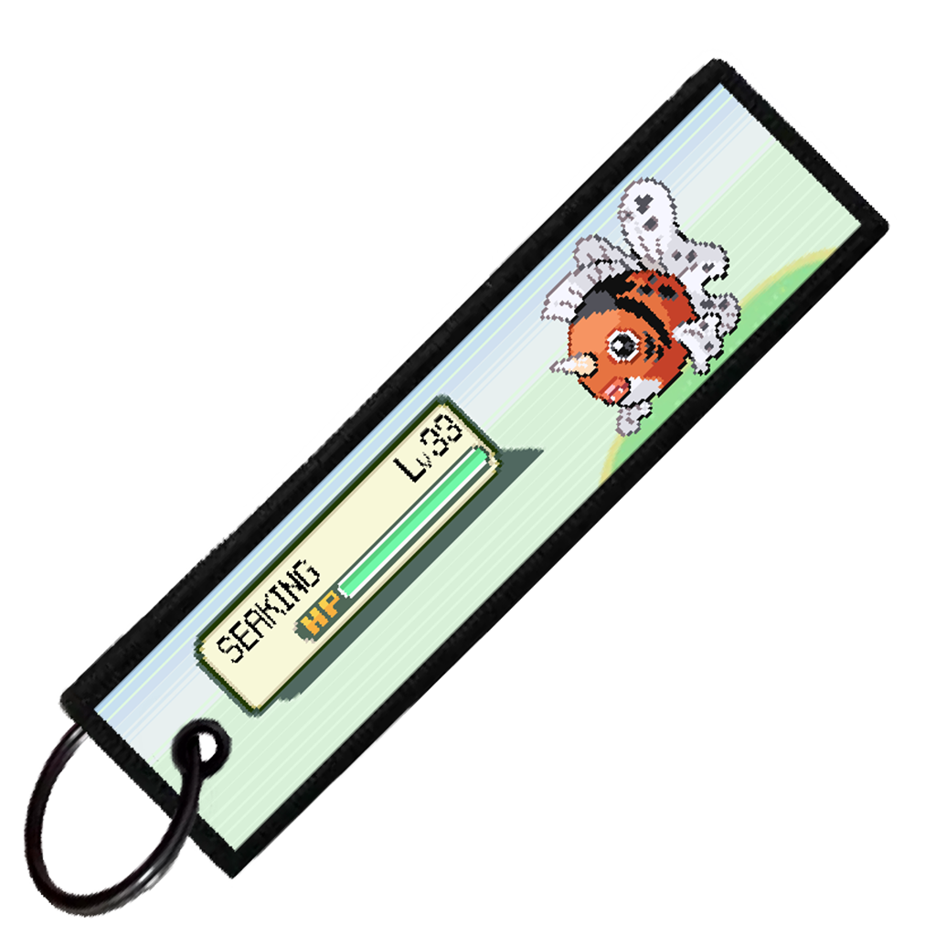 "SEAKING BATTLE ENCOUNTER" CUSTOM KEY TAG