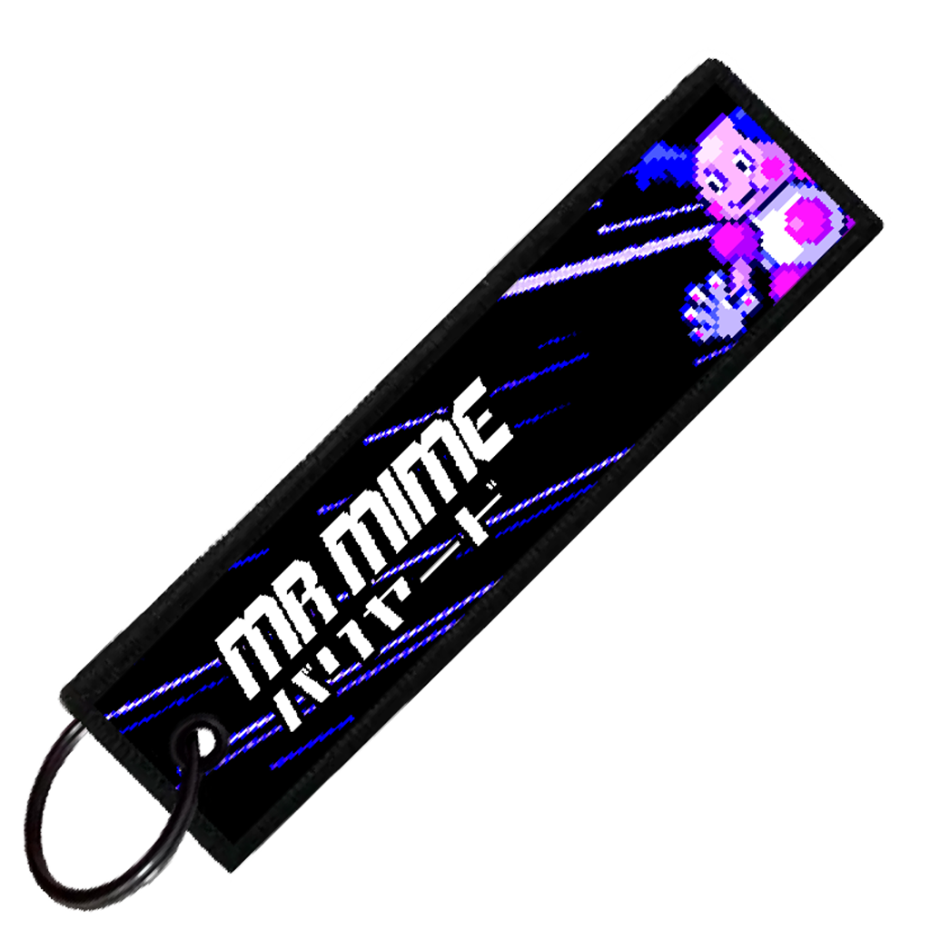 "JAPANESE MR. MIME" CUSTOM KEY TAG