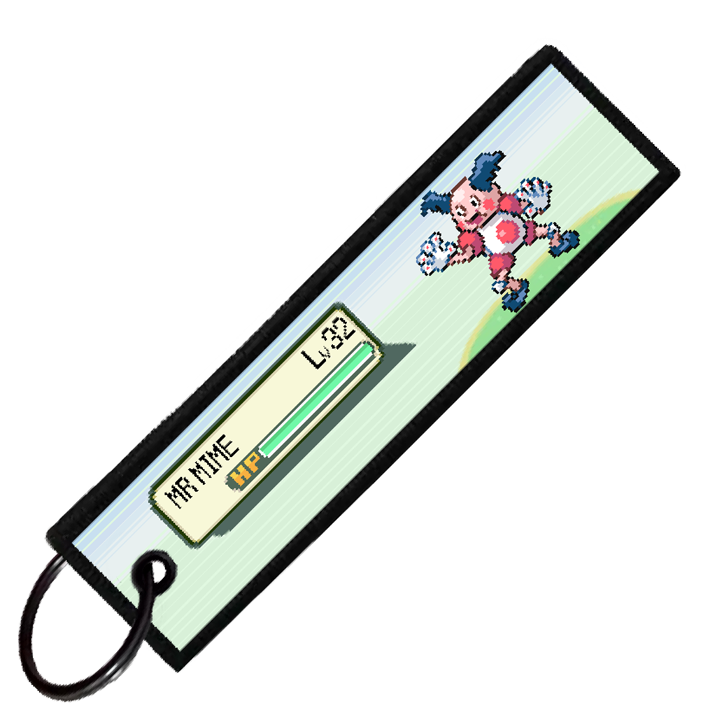"MR. MIME BATTLE ENCOUNTER" CUSTOM KEY TAG