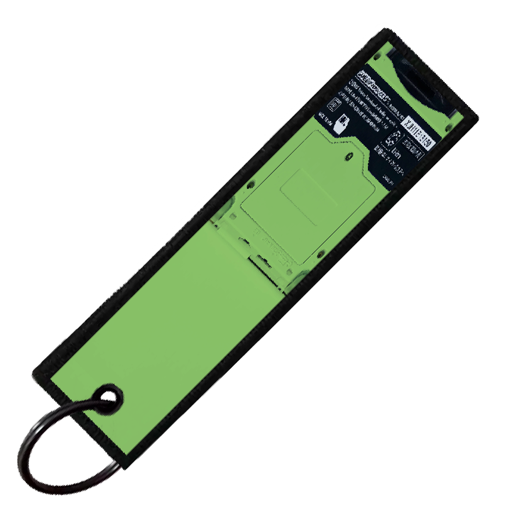 "SCYTHER GAMEBOY" CUSTOM KEY TAG