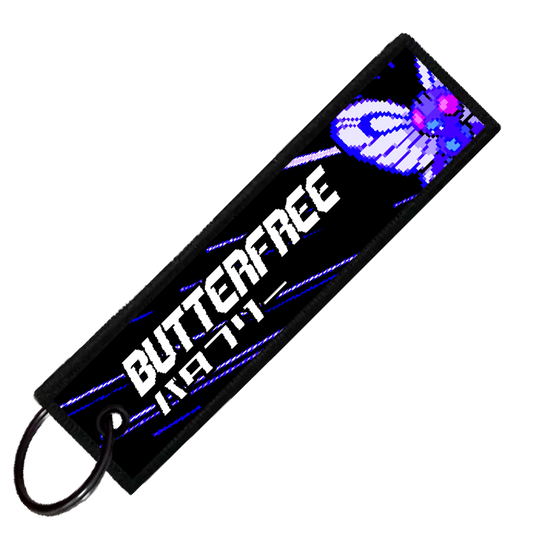 "JAPANESE BUTTERFREE" CUSTOM KEY TAG