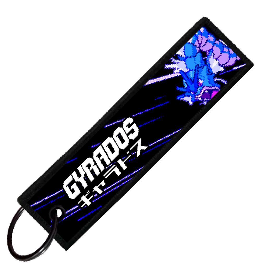 "JAPANESE GYARADOS" CUSTOM KEY TAG