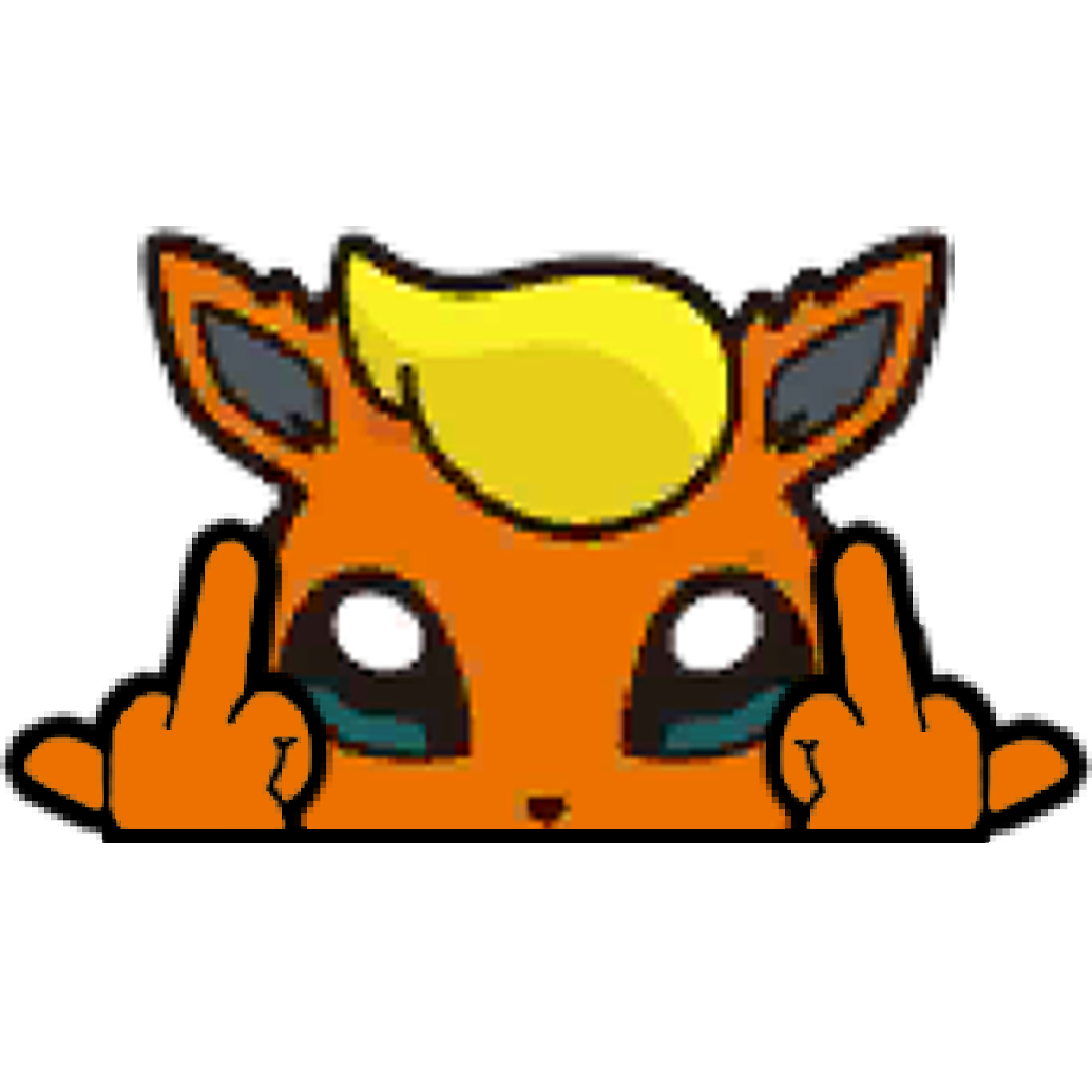 "FLAREON HEAD" WINDOW PEEKER