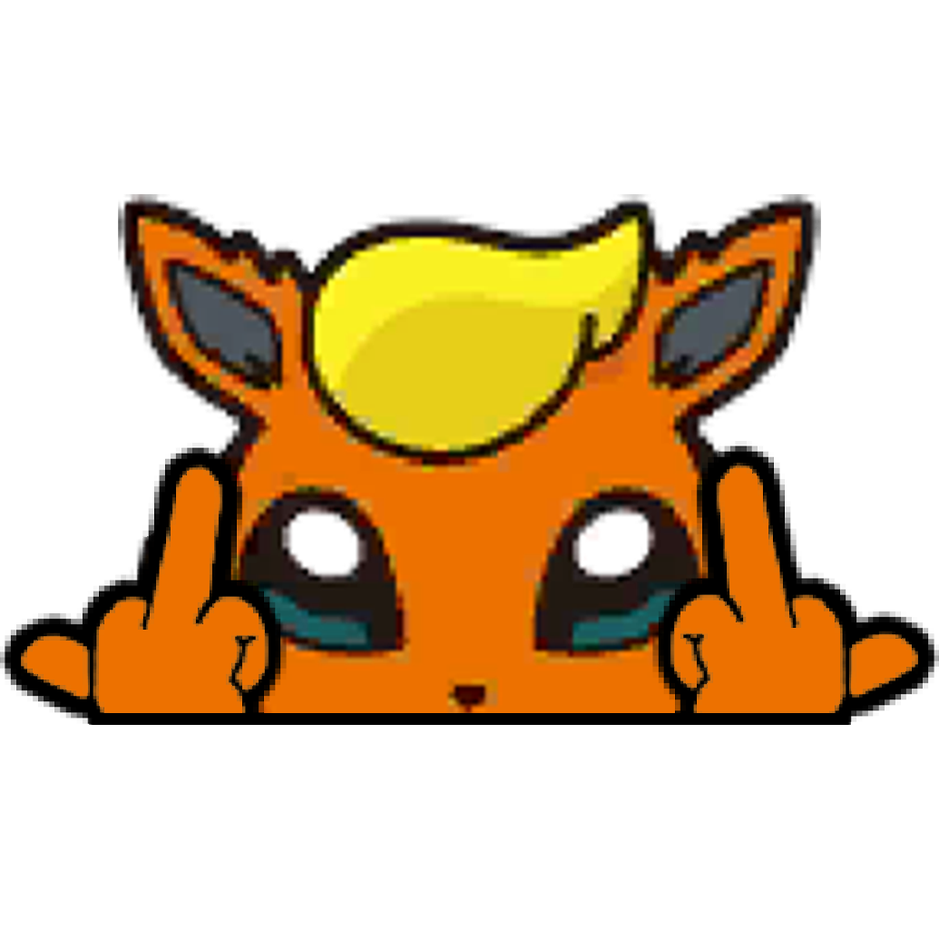 "FLAREON HEAD" WINDOW PEEKER