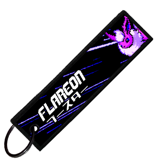 "JAPANESE FLAREON" CUSTOM KEY TAG