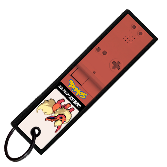 "FLAREON GAMEBOY" CUSTOM KEY TAG