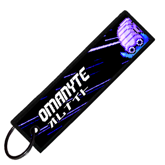 "JAPANESE OMANYTE" CUSTOM KEY TAG