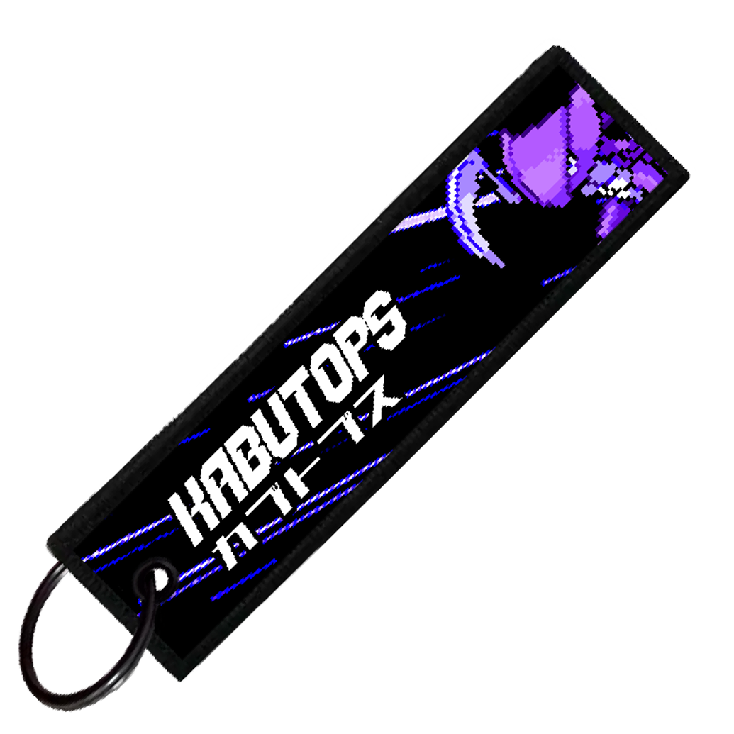 "JAPANESE KABUTOPS" CUSTOM KEY TAG