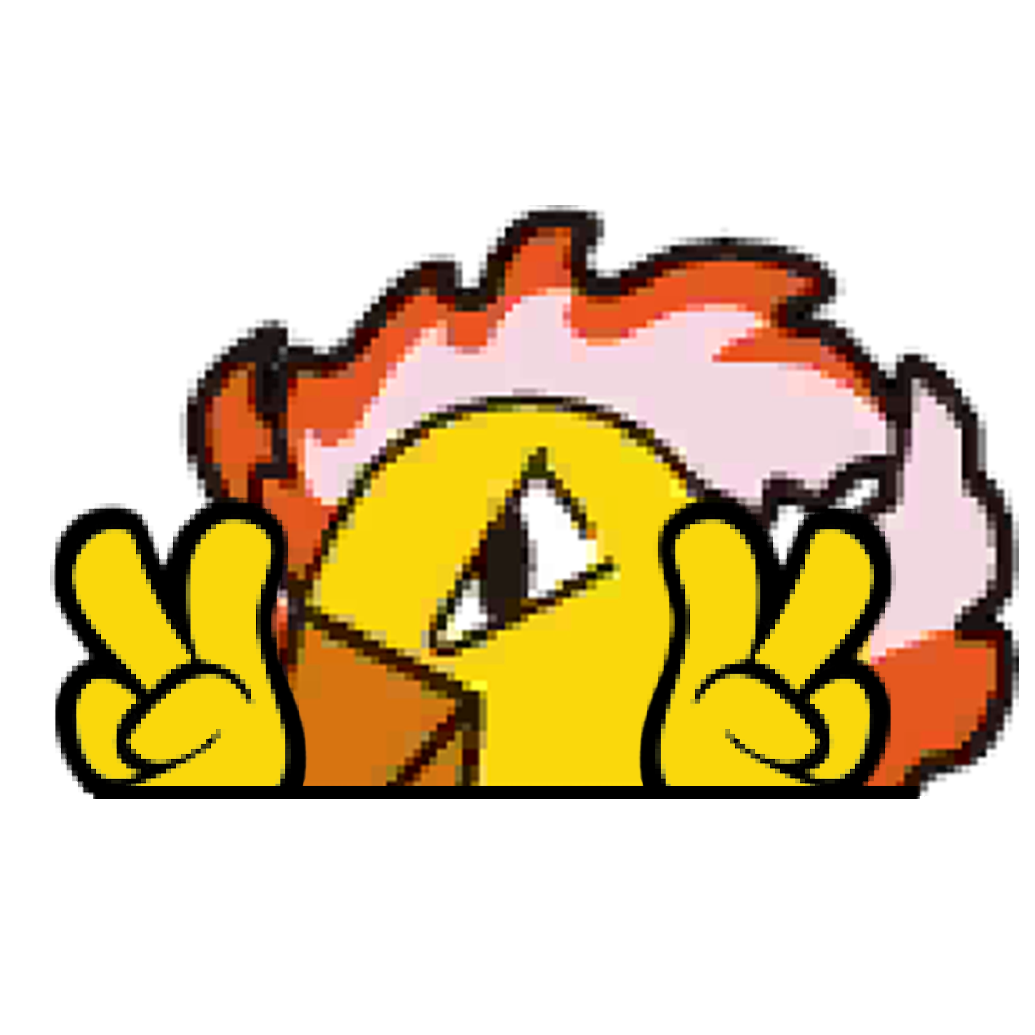 "MOLTRES HEAD" WINDOW PEEKER