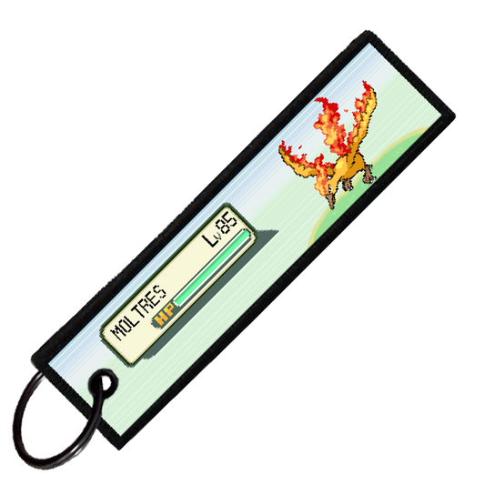 "MOLTRES BATTLE ENCOUNTER" CUSTOM KEY TAG