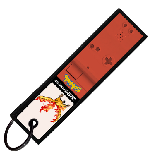 "MOLTRES GAMEBOY" CUSTOM KEY TAG