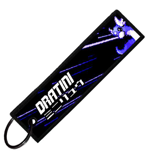 "JAPANESE DRATINI" CUSTOM KEY TAG