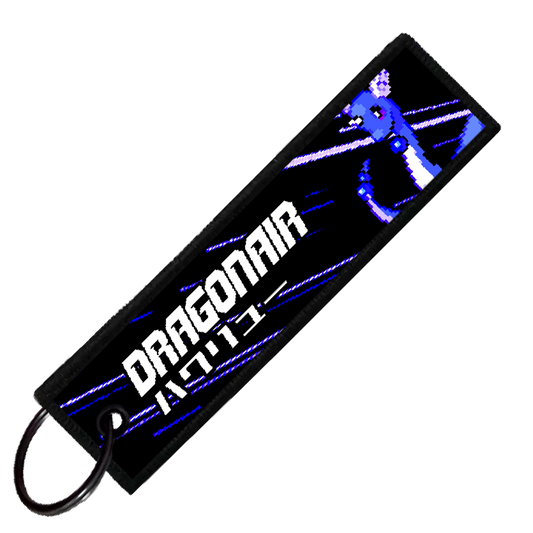"JAPANESE DRAGONAIR" CUSTOM KEY TAG
