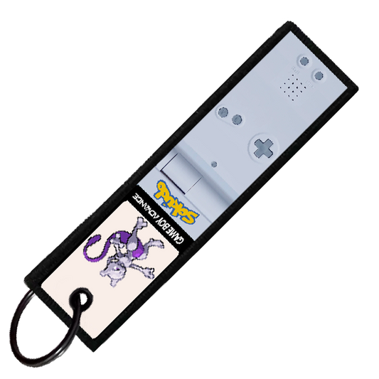 "MEWTWO GAMEBOY" CUSTOM KEY TAG