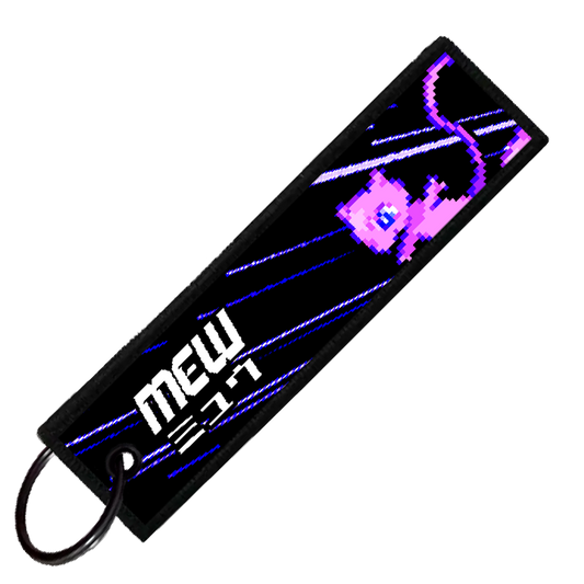 "JAPANESE MEW" CUSTOM KEY TAG