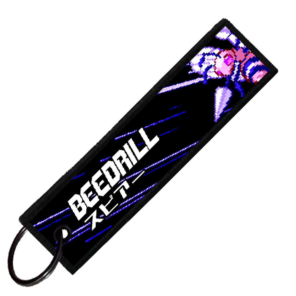 "JAPANESE BEEDRILL" CUSTOM KEY TAG