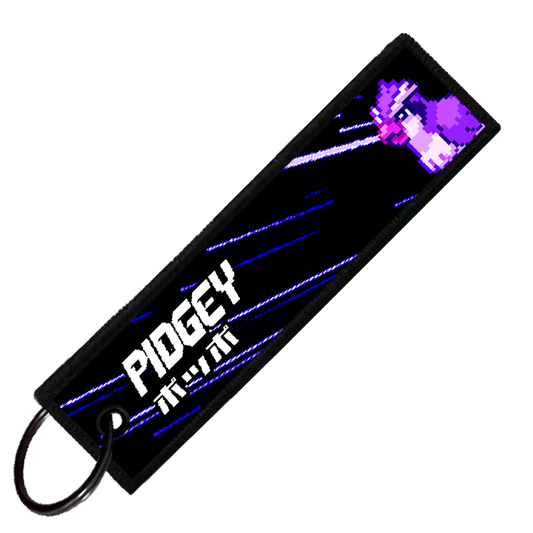 "JAPANESE PIDGEY" CUSTOM KEY TAG