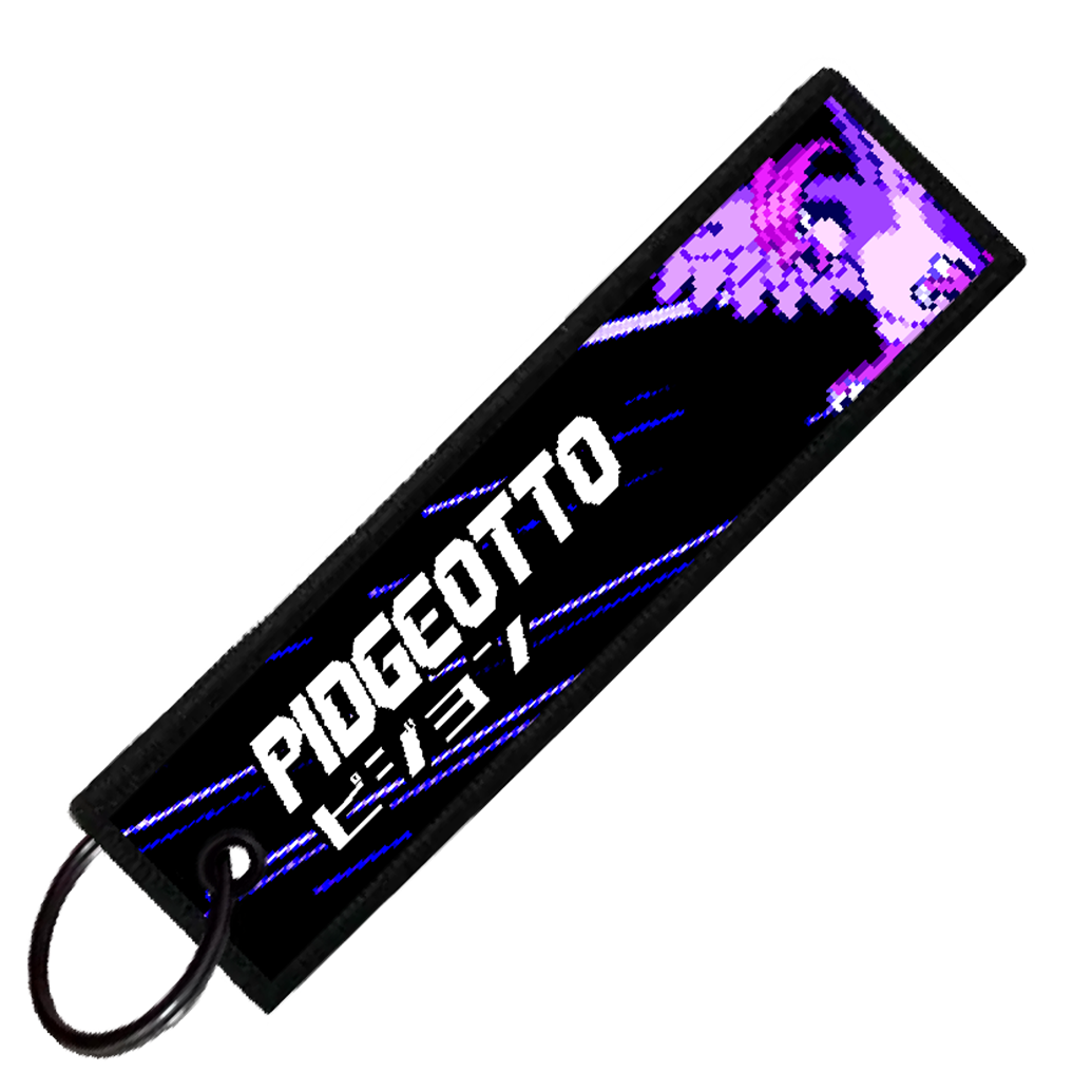 "JAPANESE PIDGEOTTO" CUSTOM KEY TAG