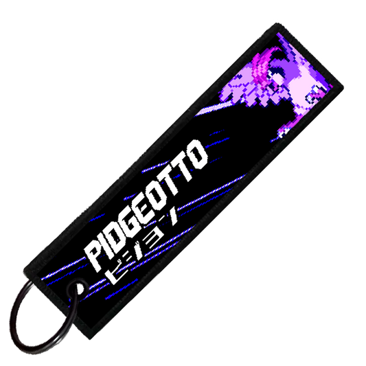 "JAPANESE PIDGEOTTO" CUSTOM KEY TAG