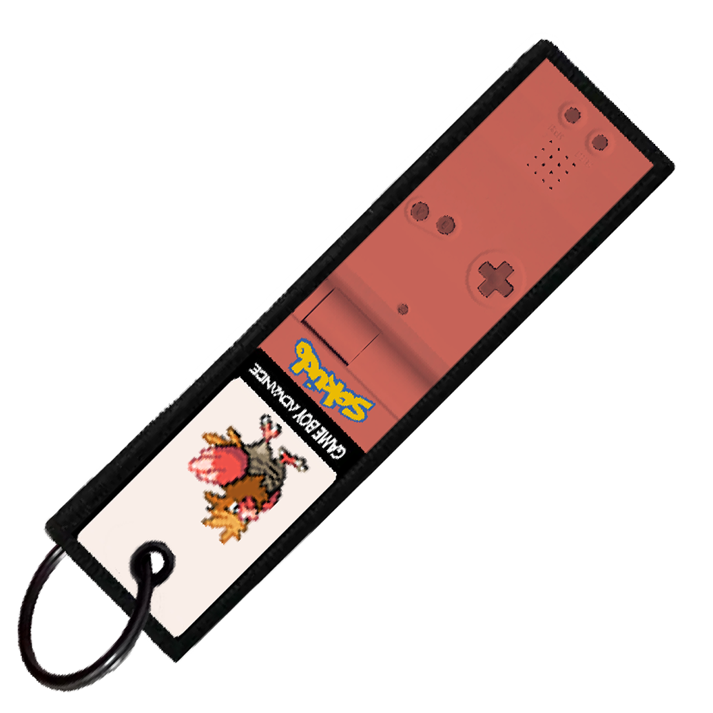 "SPEAROW GAMEBOY" CUSTOM KEY TAG