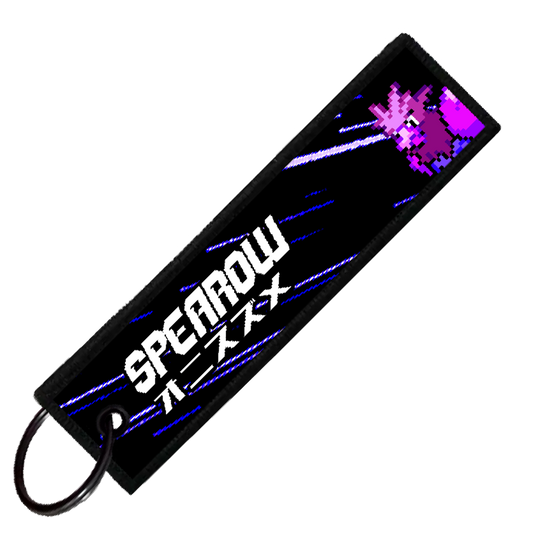 "JAPANESE SPEAROW" CUSTOM KEY TAG