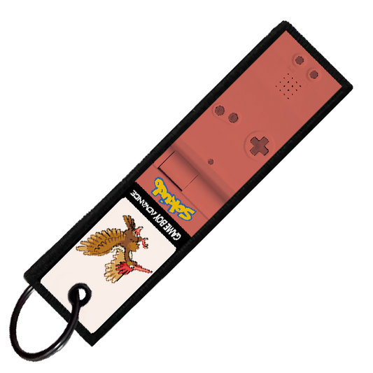 "FEAROW GAMEBOY" CUSTOM KEY TAG