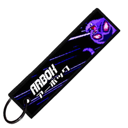 "JAPANESE ARBOK" CUSTOM KEY TAG